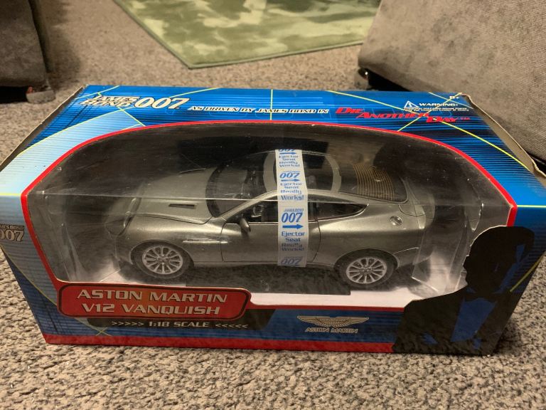 James Bond 007 Die-cast Car Collection – New in Box