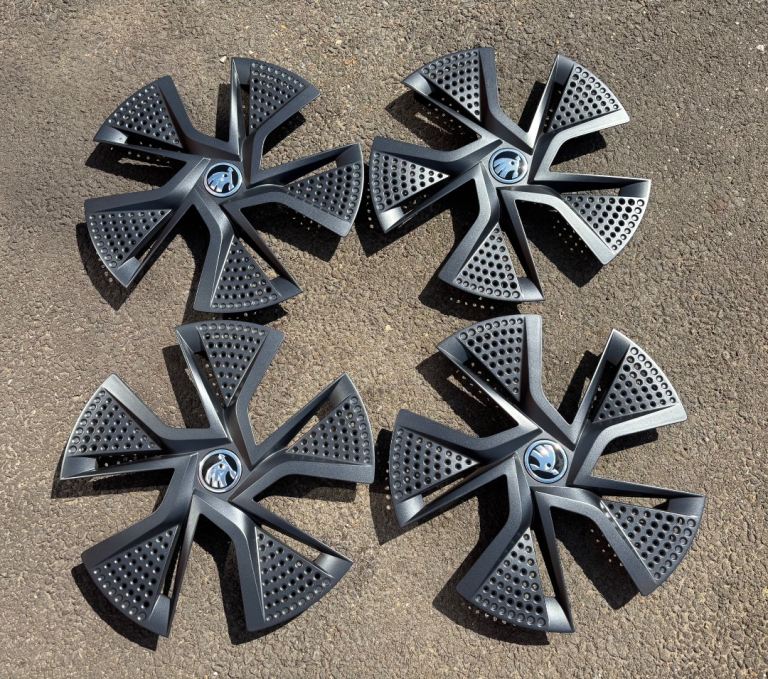 Skoda Fabia MK4 16” Aero Wheel Trims Set