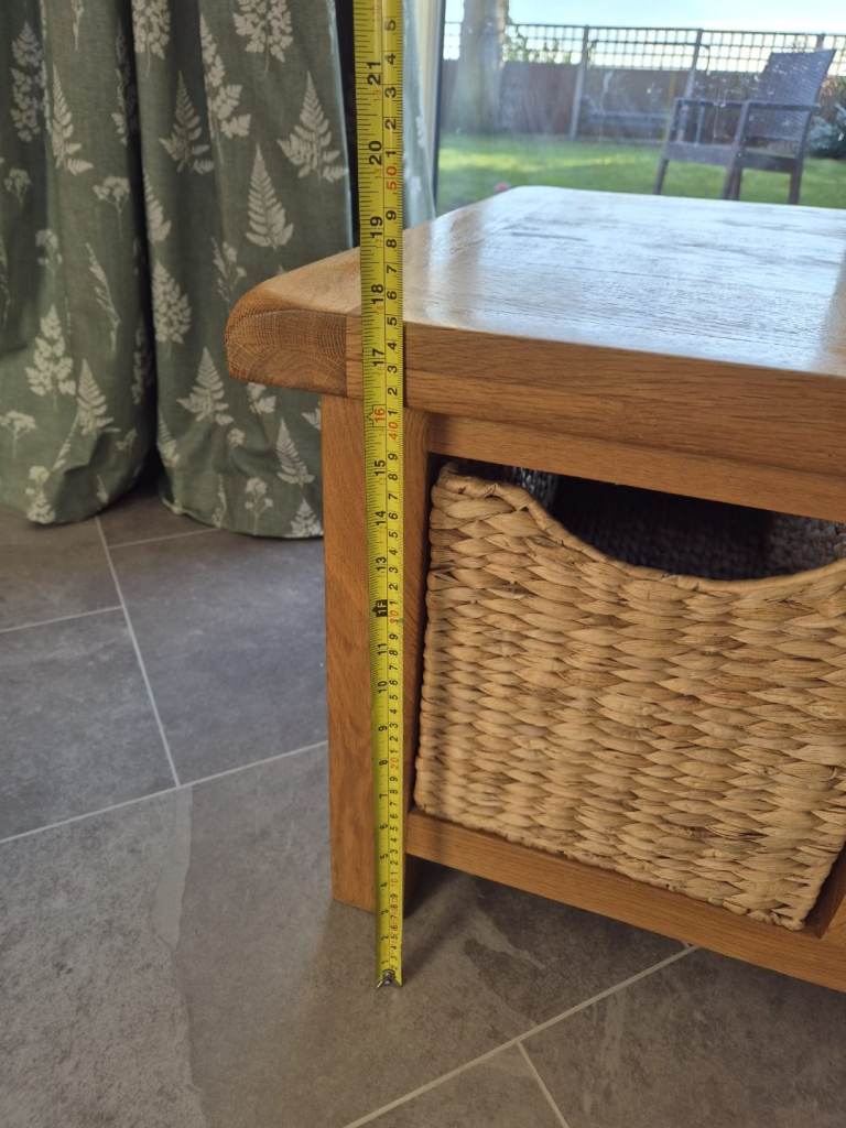 Oak TV unit and Coffee Table