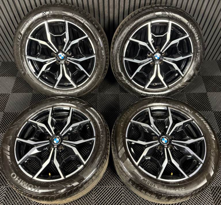 19'' GENUINE BMW X3 X4 G01 G02 887 M SPORT ALLOY WHEELS TYRES ALLOYS