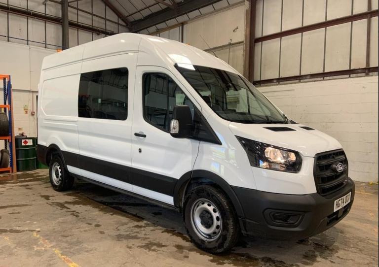 74 Reg Ford Transit L3H3 165 Ps RWD Crew Van, Air-Con 