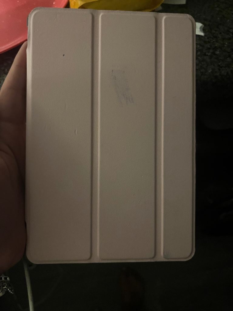 Tablet with Pink Cover – Good Condition