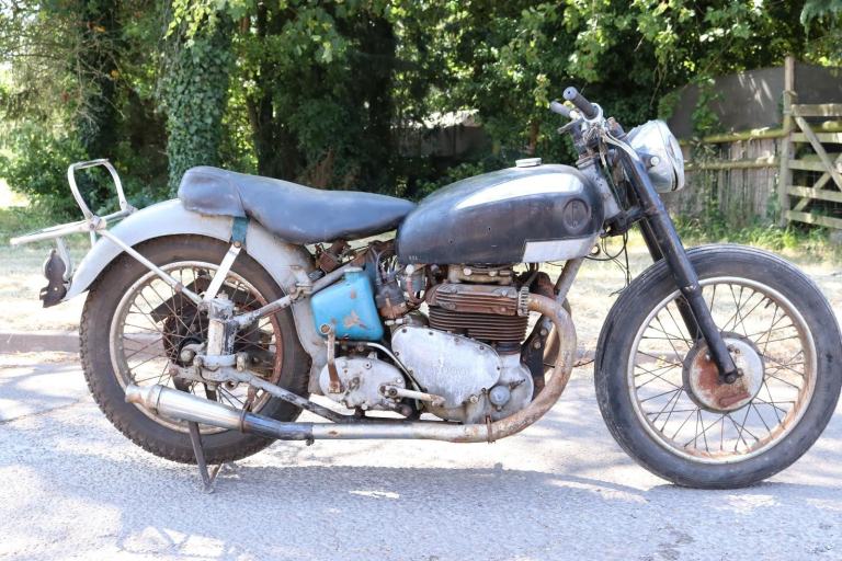 1950 Ariel Square 4 Four Barn Find Restoration Project. 