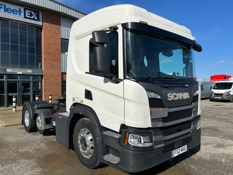 SCANIA P450 ADR 6X2 EURO 6 TRACTOR UNIT 2021 – FX21 WXE