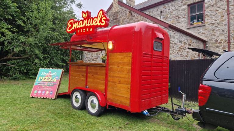 1960s Converted catering trailer, horse box, pizza van, food truck, coffee van