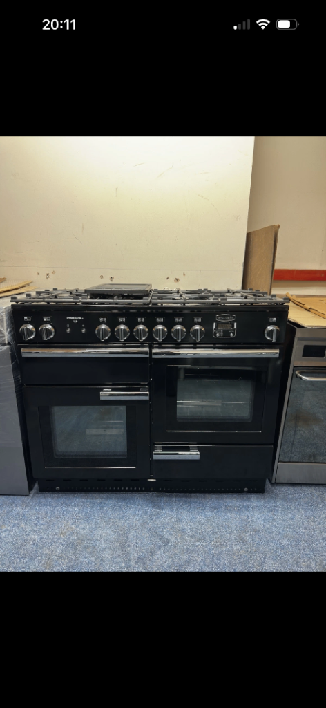 Rangemaster Professional Plus PROP110DFFGB/C 110cm wide Full Gas Range Cooker