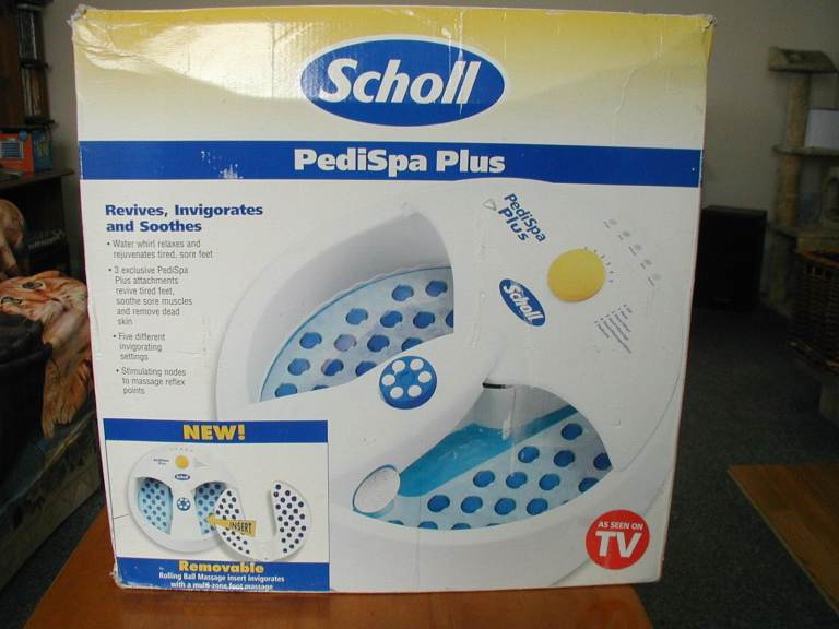 Scholl Foot Spa and massager Pedispa Plus