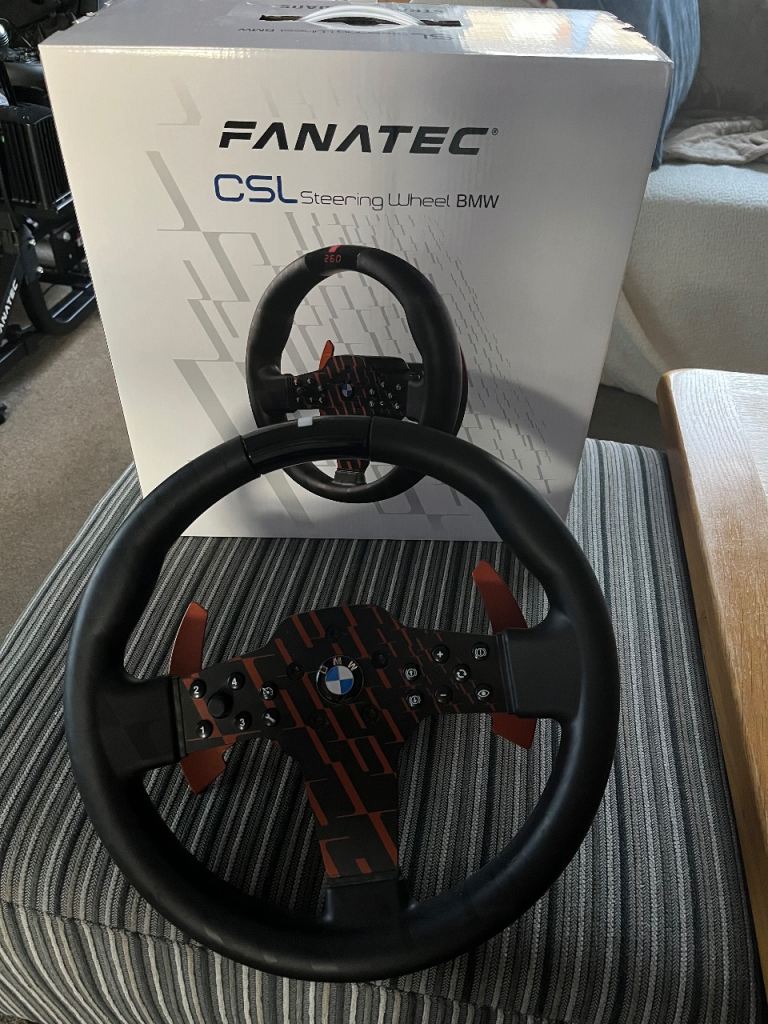 Fanatec BMW wheel for sale