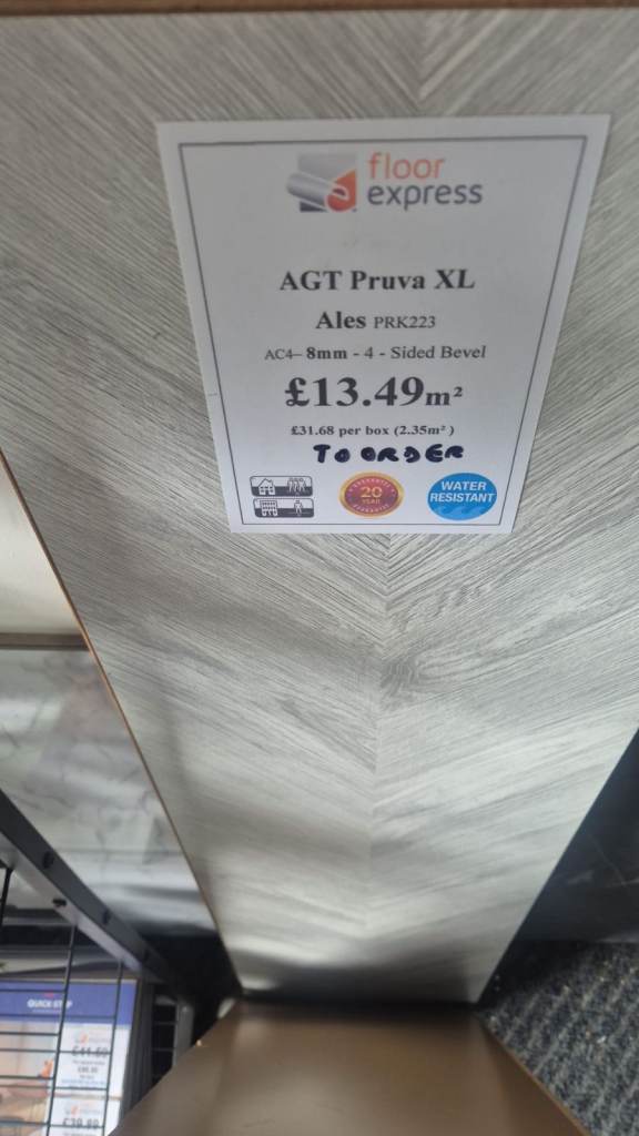 AGT Pruva XL Ales PRK223 8mm Laminate Flooring