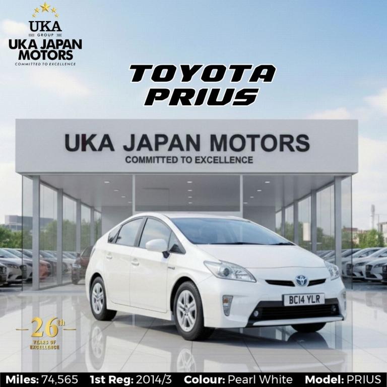 2014 Toyota Prius Automatic Hatchback Hybrid Electric Automatic