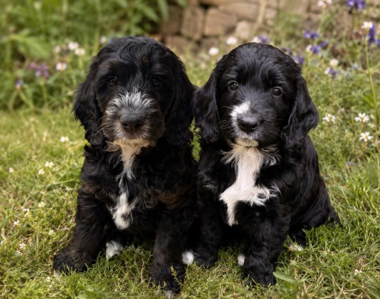 Outstanding F1 miniature show type cockapoos 