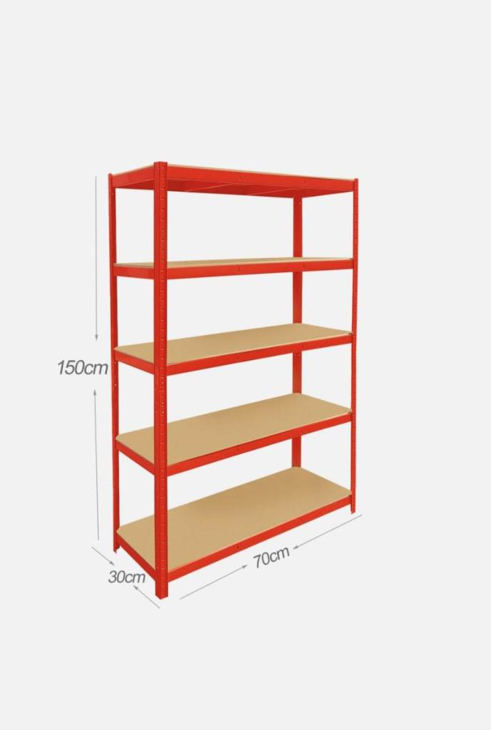 image for Heavy duty 5 tier metal sheves  Shelving Racking