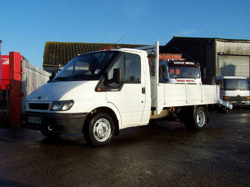 2000 FORD TRANSIT 350 TDi, 10ft Alloy Dropside Tailift.