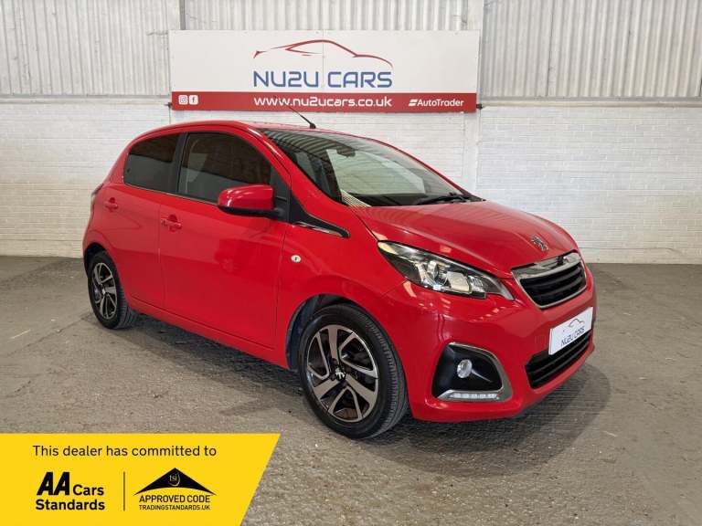 2016 Peugeot 108 1.2 PureTech Allure Euro 6 5dr HATCHBACK Petrol Manual