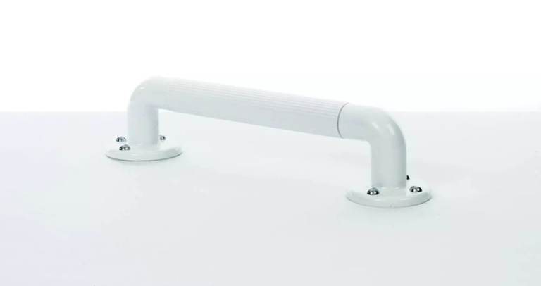 Heavy Duty 2ft white Grab Rail/Bar. External/Internal.
