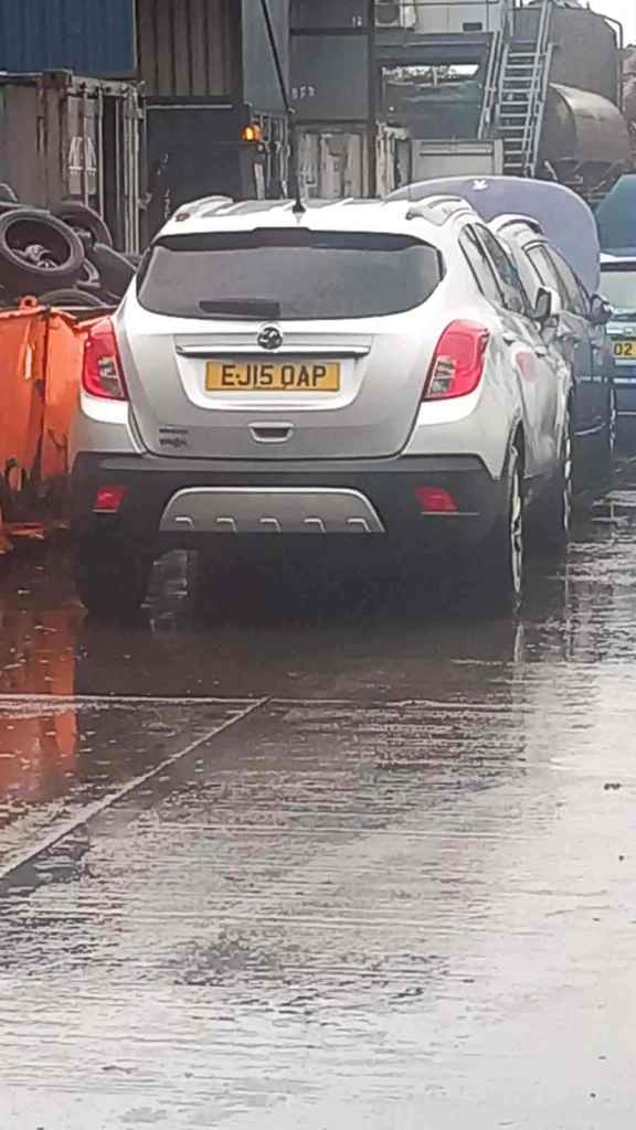 vauxhall mokka mk1 silver parts for breaking 