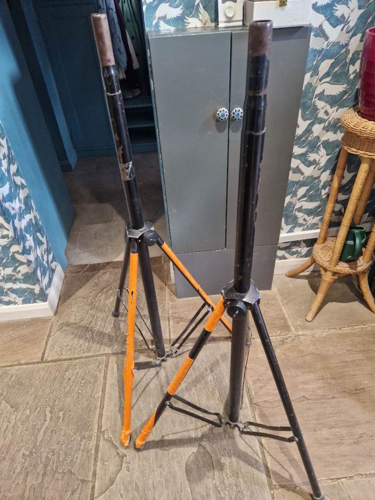 PA poles stands for speakers, very sturdy!
