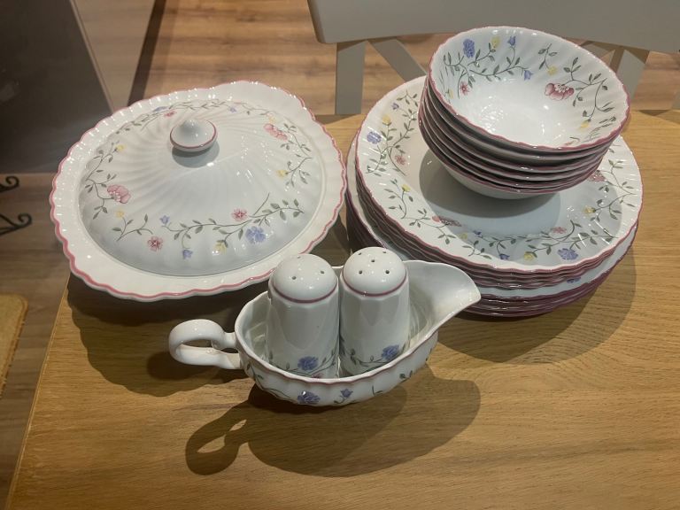 Summer Chintz Dinner Set “Reduced”
