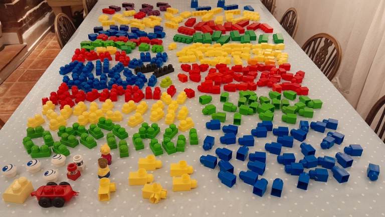 Huge set of Mega Blok First Builder bricks. VGC, suit playgroup?