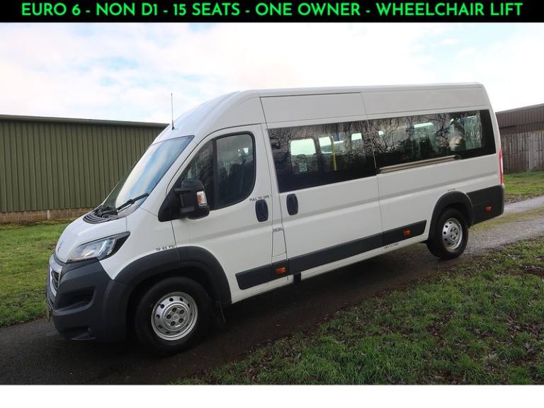 2017 Peugeot Boxer 2.0 BlueHDi 440 L4 H2 Wheelchair Accessible Minibus Euro 6 (130 ps) Minibus Di...