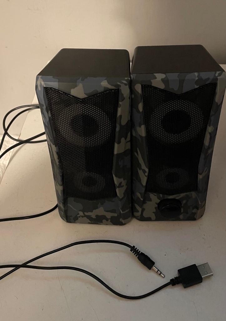 image for Colour changing PC/ gaming speakers 
