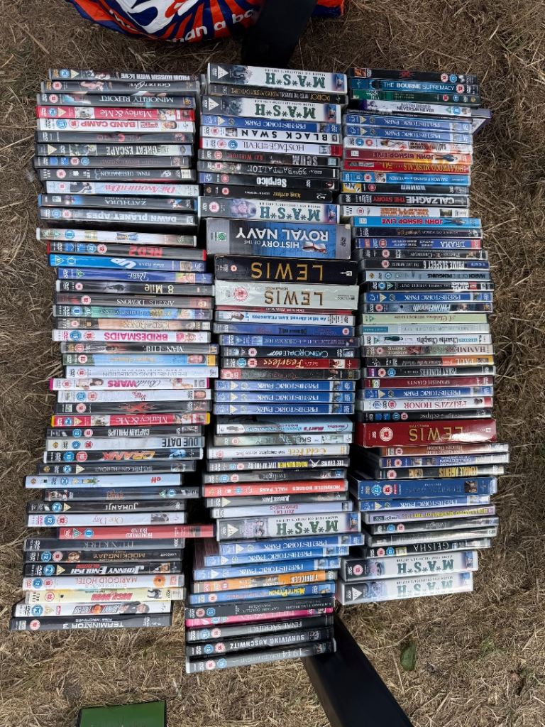 Large Bundle of DVDs - Various Titles