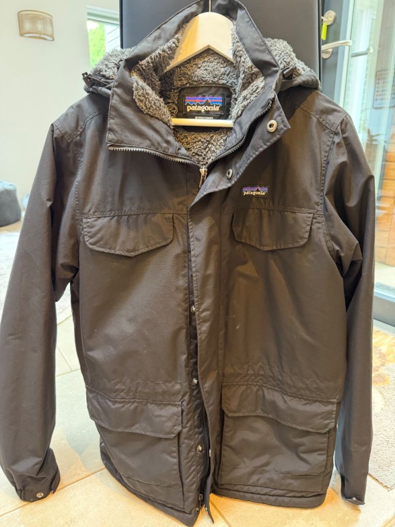 Patagonia Men's Parka Jacket – Black, Size M