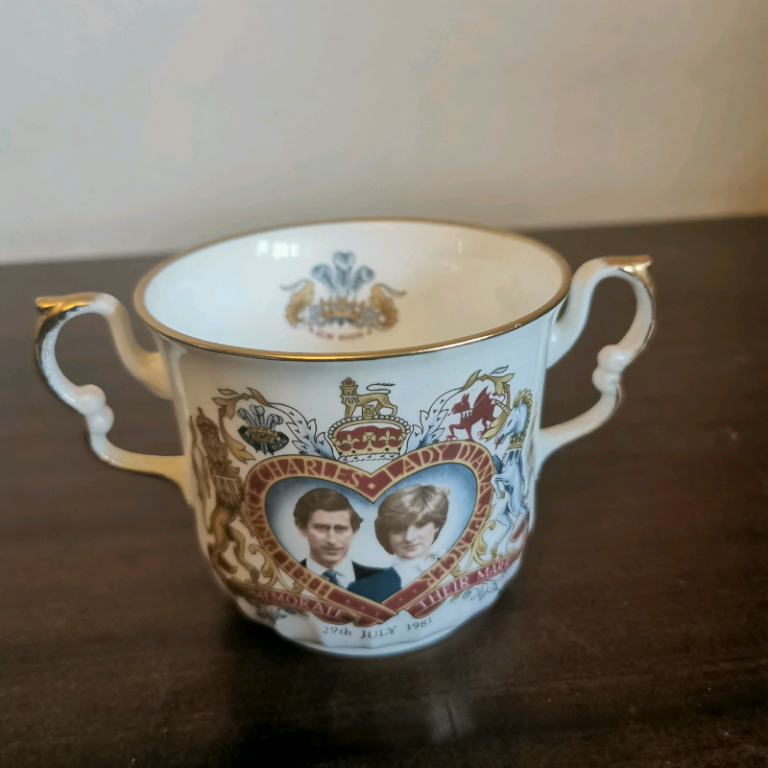 Royal Lady Diana & Prince Charles Commemorative Wedding Mug