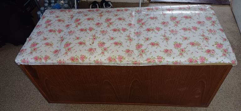 Wooden storage box