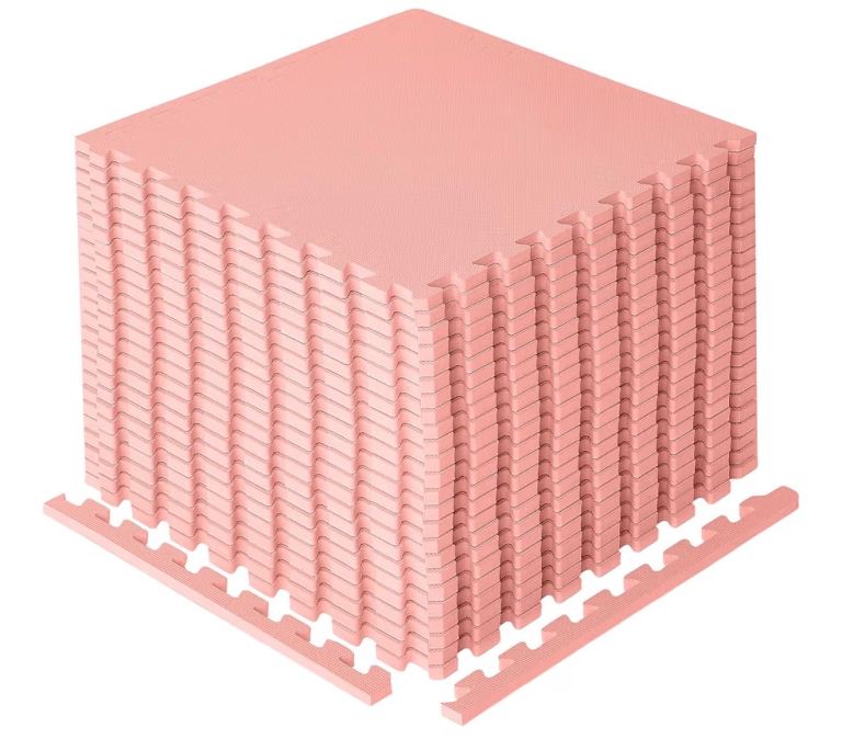 Interlocking EVA Foam Puzzle Mats 600x600mm 16-Pack EVA Foam Floor