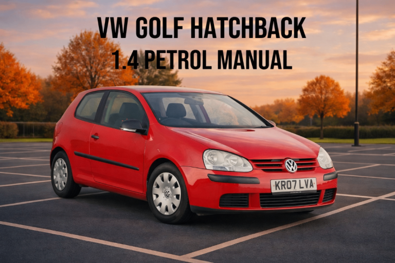 2007 VW Volkswagen Golf 1.4 S – Petrol – Manual - ABSOLUTE BARGAIN