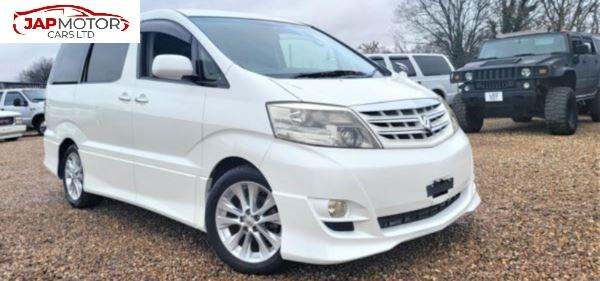 FRESH IMPORT LATE 2007 TOYOTA ALPHARD 3 V6 VVT-I AUTO PEARL WHITE ULEZ free