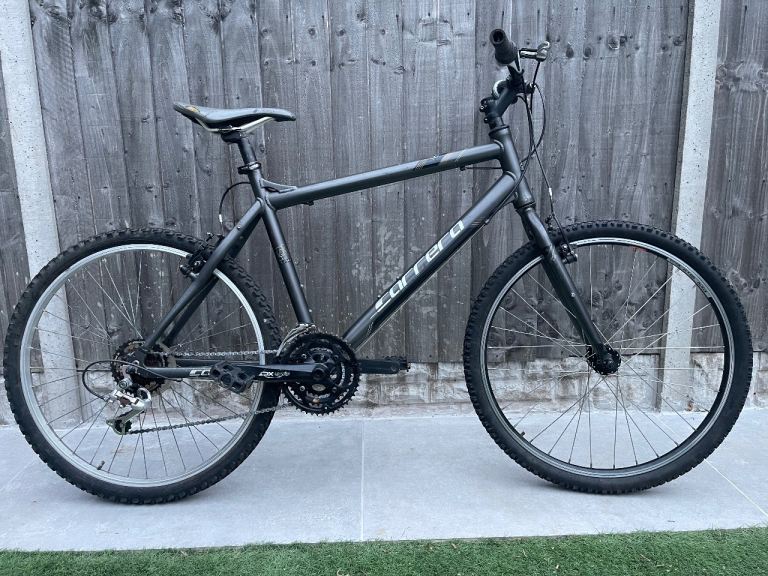 Carrera Mountain Bike – Grey, Good Condition