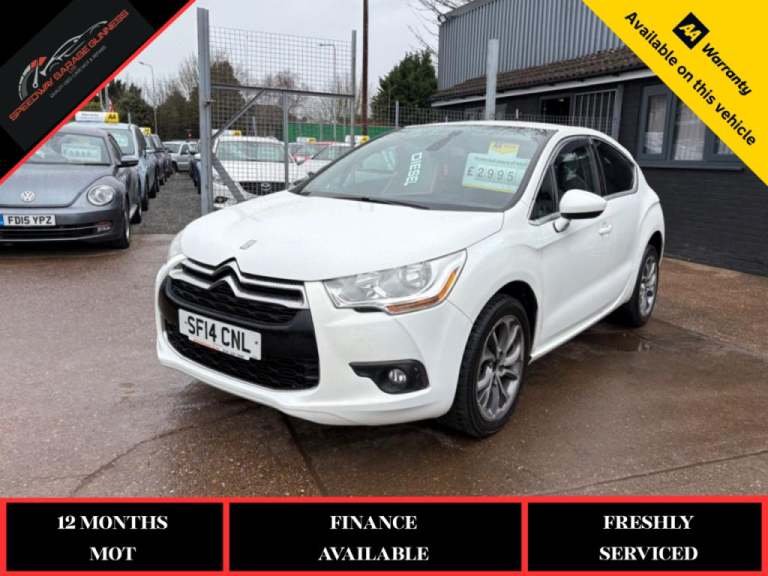  Citroen DS4 1.6 e-HDi 115 DStyle 5dr LOW ROAD TAX Diesel