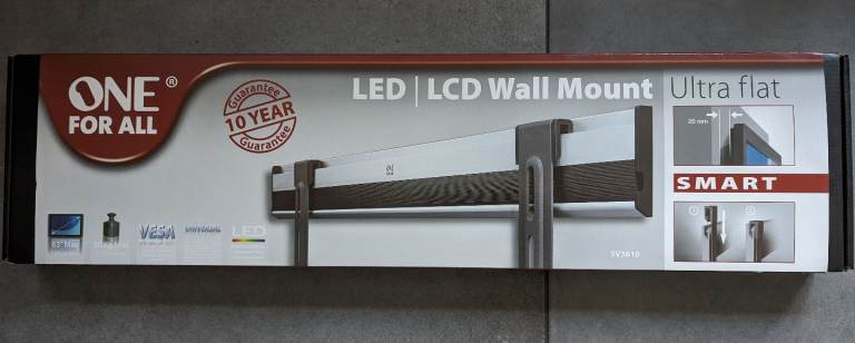 Ultra flat TV mount 