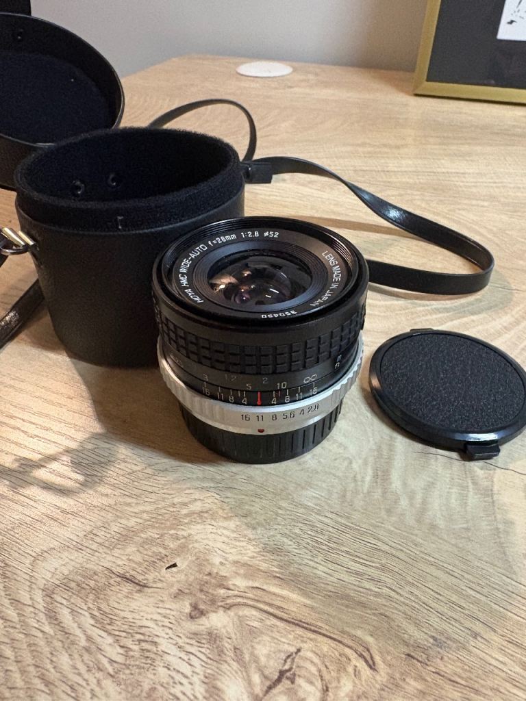 Hoya HMC 28mm f/2.8 Wide Angle Lens – Pentax K mount