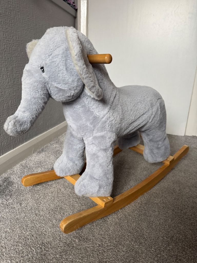 image for Kids Toy Rocking Elephant 