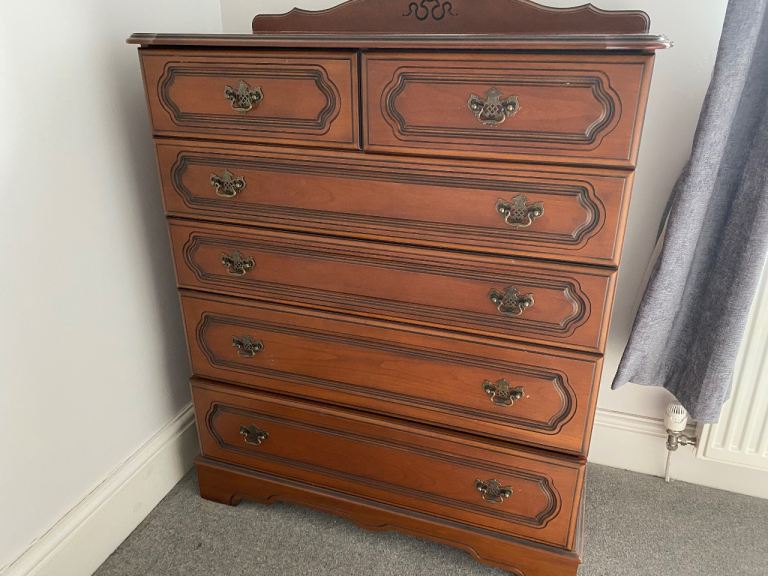 Cherry wood chest 
