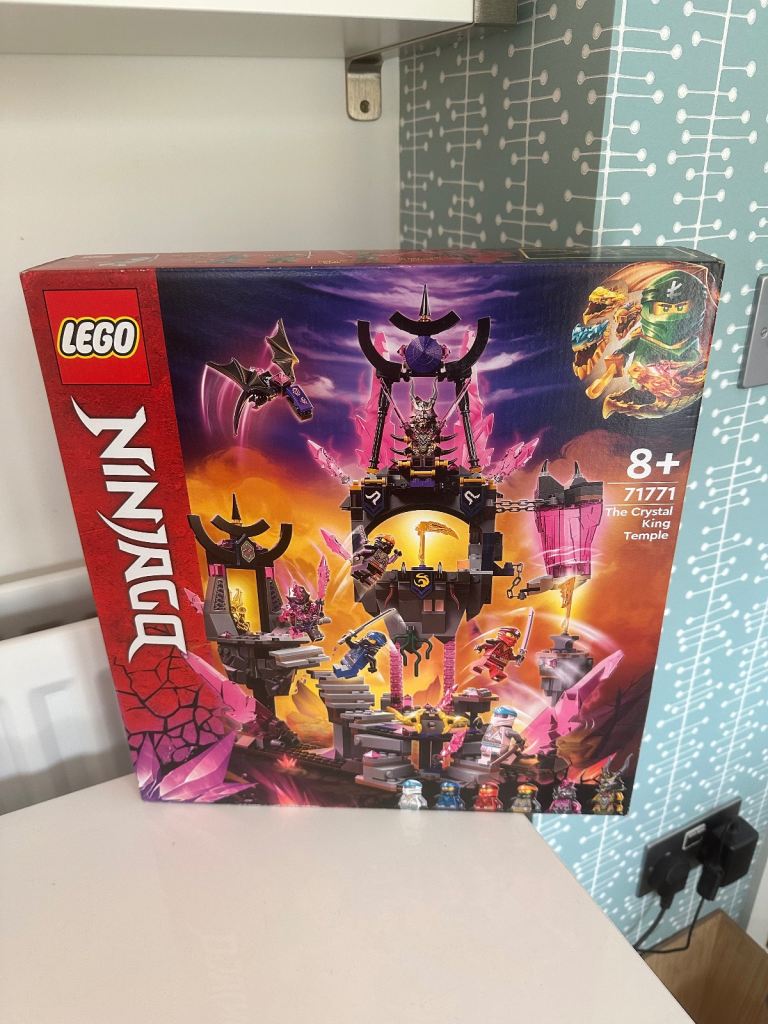 Retired LEGO NINJAGO The Crystal King Temple #71771 Set - BNIB - Unopened And Factory Sealed