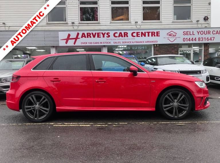 2015 Audi A3 1.4 TFSI 125 S Line 5dr S Tronic HATCHBACK PETROL Automatic