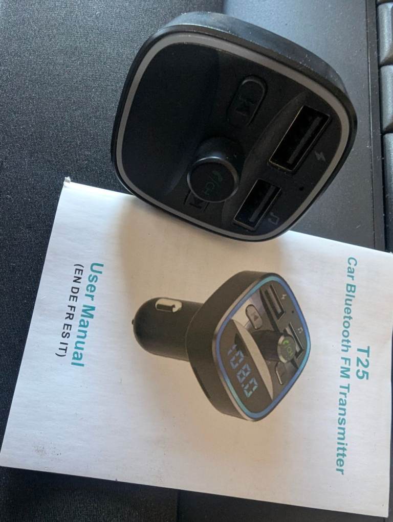 T25 Bluetooth FM Transmitter 