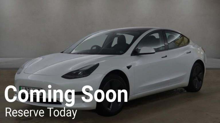 2021 Tesla Model 3 Standard Plus 4dr Auto SALOON ELECTRIC Automatic