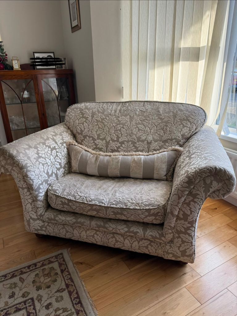 Cream 2 Seater Sofa