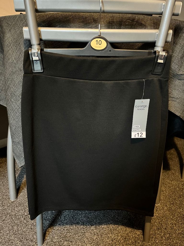 George Black Pencil Skirt Size 10 – Brand New with Tags