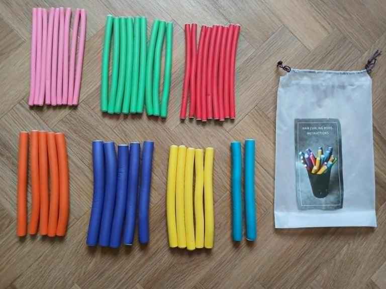 Hair curling rods (44 pcs) 7''