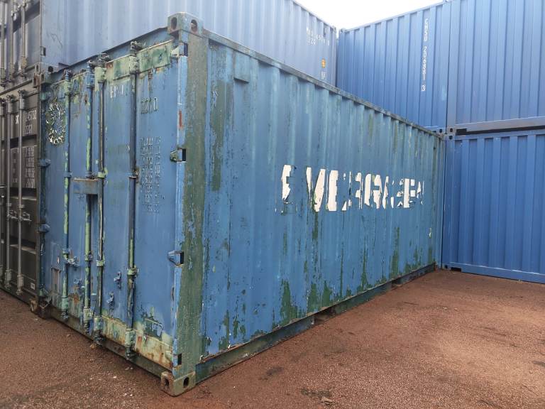 20ft Shipping Container - SOLD AS SEEN (EISU3428369) - £500 + VAT