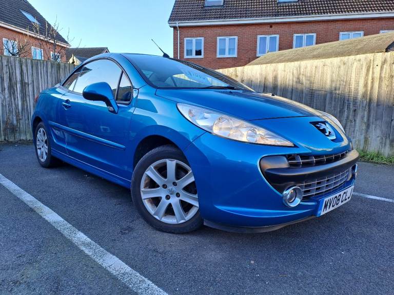 Peugeot, 207, Convertible, 2008, Manual, 1598 (cc), 2 doors
