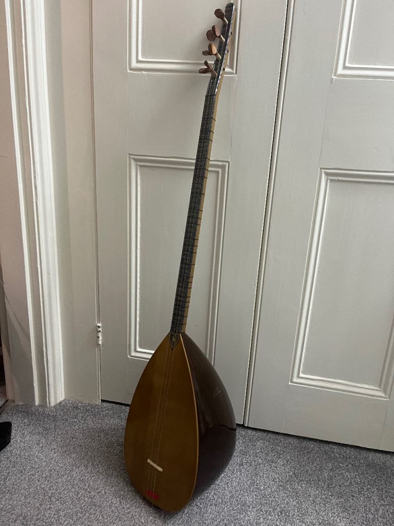 Quality Long Neck Baglama Saz With Case