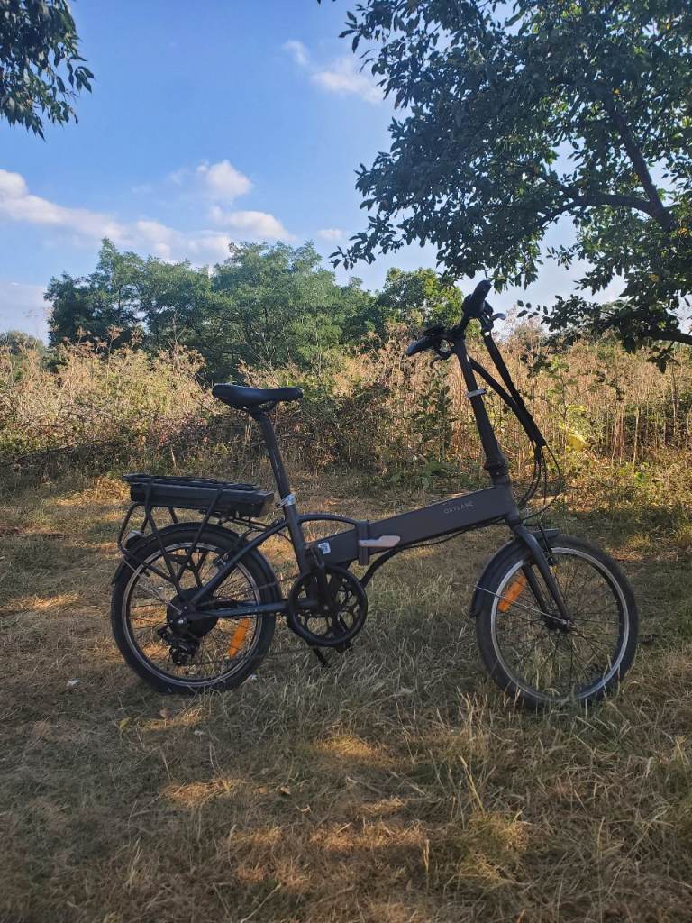 BTWIN Oxylane 500e 250w Electric E bike pedal assist folding city road legal