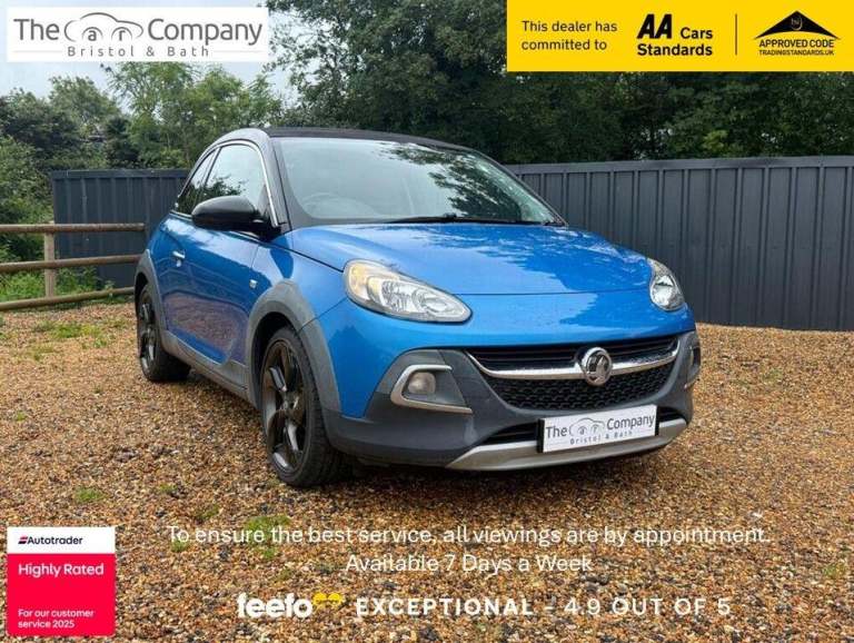 2015 Vauxhall ADAM 1.2 16v ROCKS AIR Euro 5 3dr HATCHBACK Petrol Manual